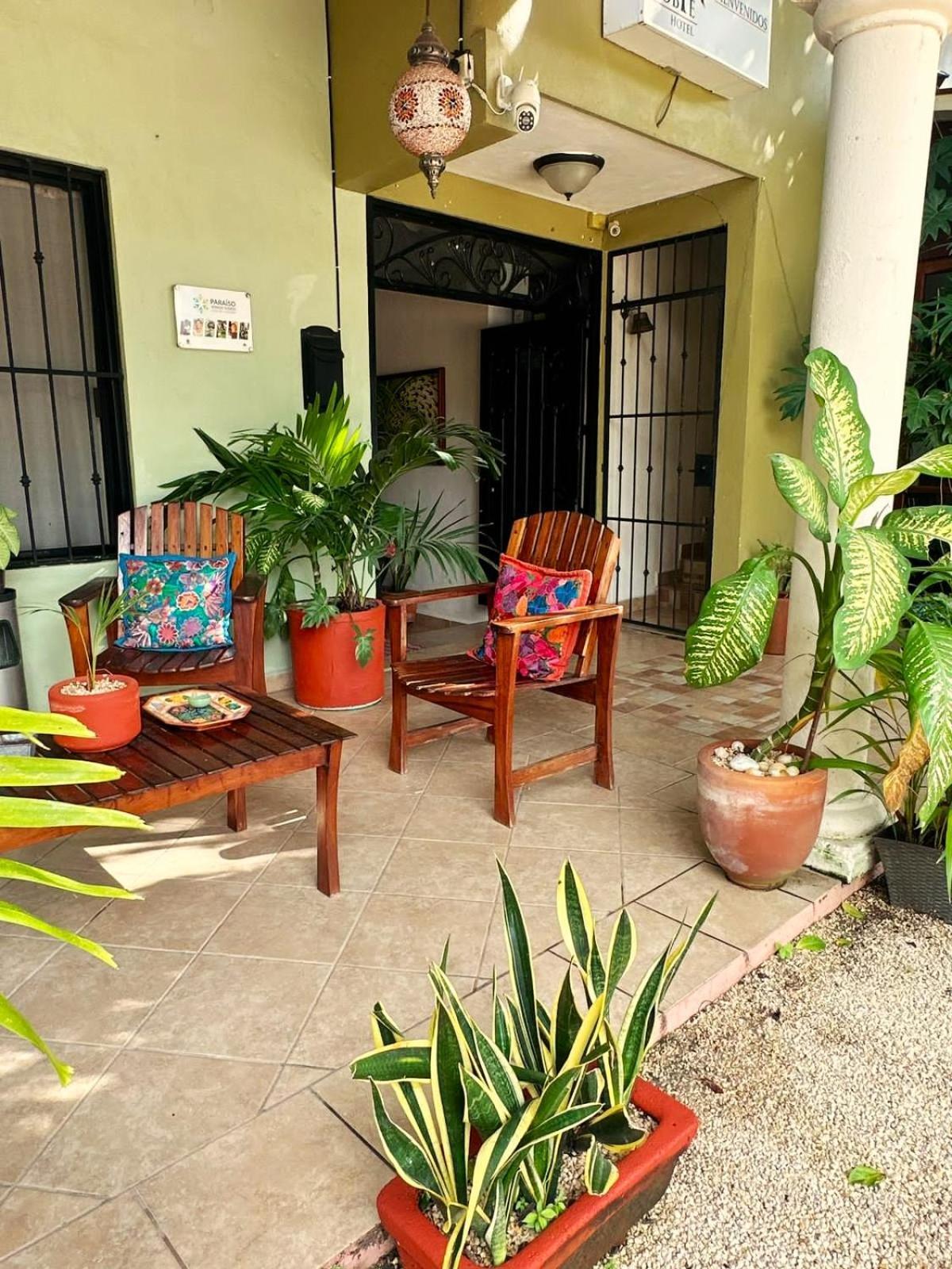 El Roble Hotel Bacalar Ngoại thất bức ảnh