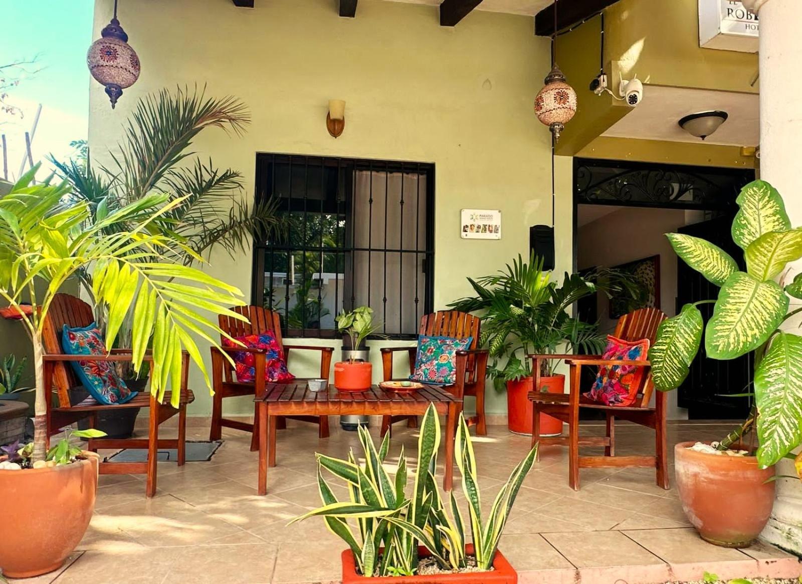 El Roble Hotel Bacalar Ngoại thất bức ảnh