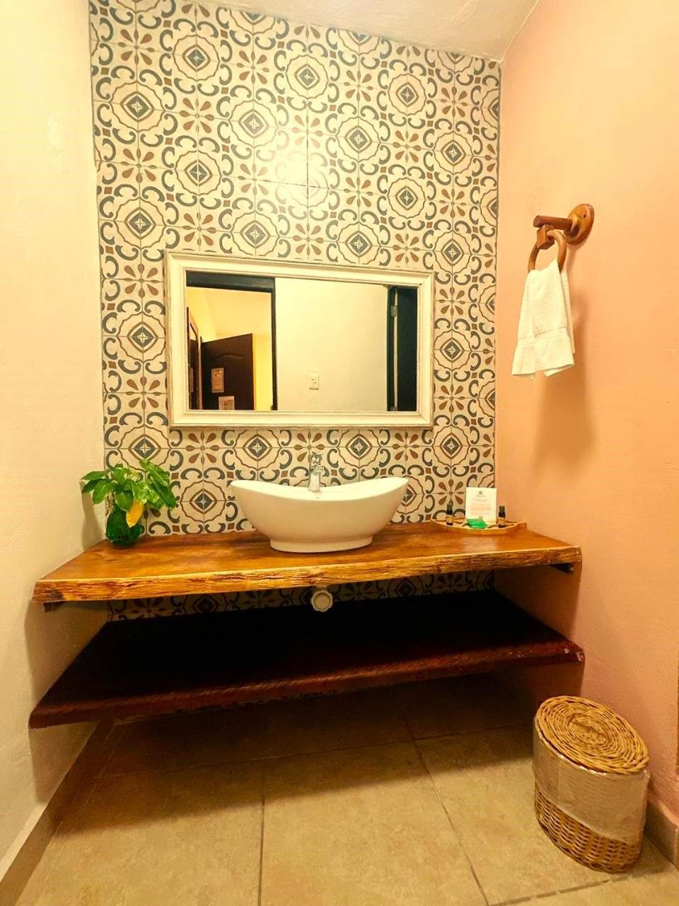 El Roble Hotel Bacalar Ngoại thất bức ảnh